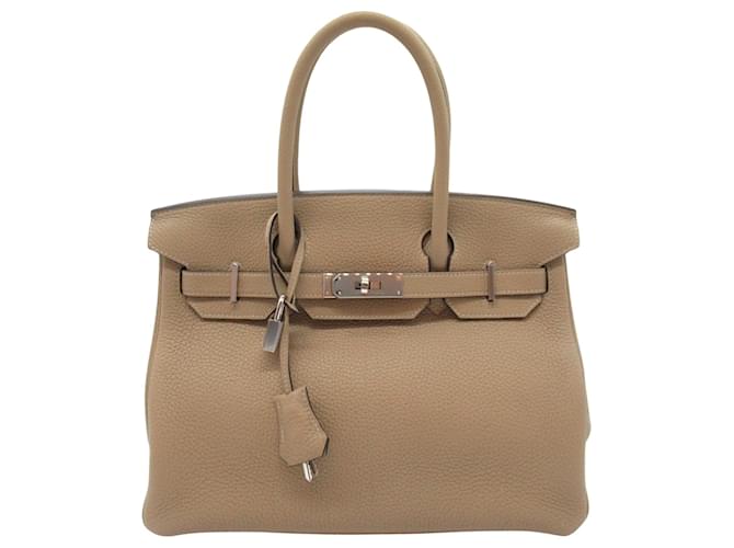 Hermès Birkin 30 Beige Leather  ref.1537395