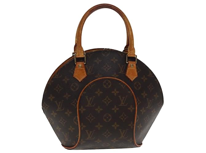 Bolsa Ellipse LOUIS VUITTON Marrom Lona  ref.1537519