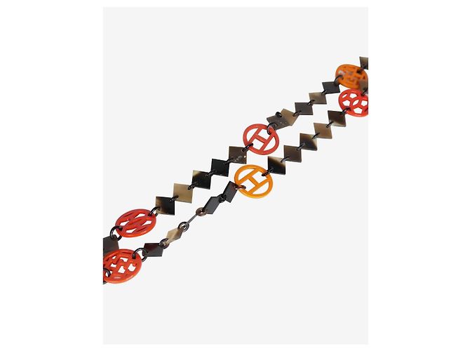 Colar Hermès Marrom
