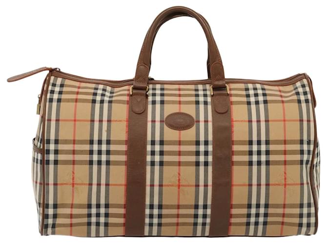 Burberry Nova Check Bege Lona  ref.1537710