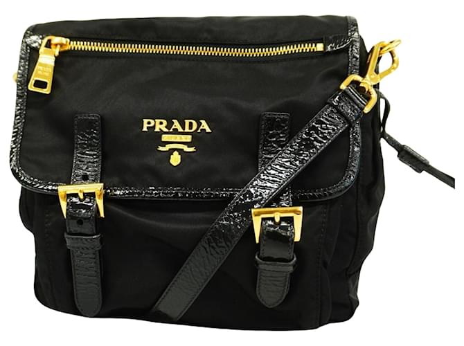 Prada Tessuto Synthétique Noir  ref.1537744