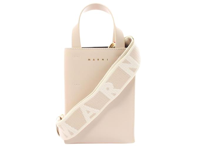 Marni Museo Cuir Beige  ref.1537769