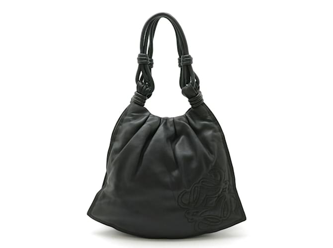 Sac fourre-tout Anagram Loewe Cuir Noir  ref.1537901