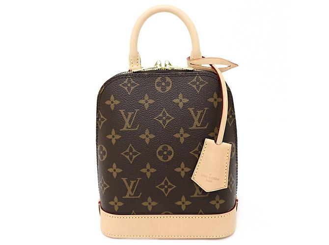 Louis Vuitton Alma Backpack Rucksack Brown
