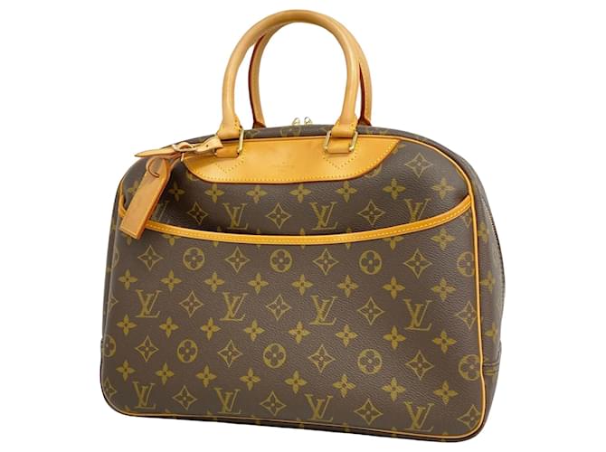 Louis Vuitton Deauville Brown Cloth  ref.1537921