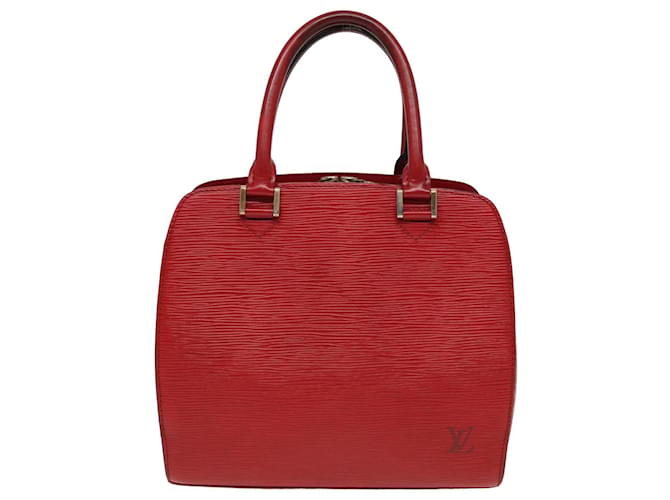 Louis Vuitton Pont Neuf Red Leather  ref.1537984