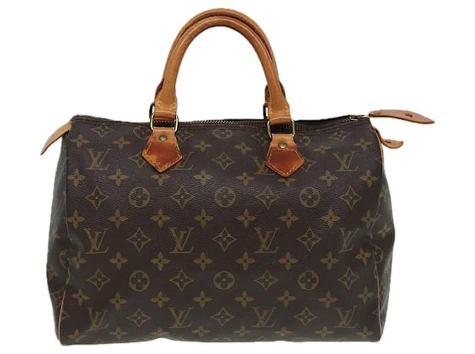 Louis Vuitton Speedy 30 Toile Marron  ref.1538134