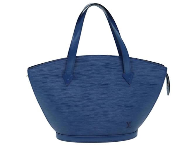 Louis Vuitton Saint Jacques Blau Leder  ref.1538168