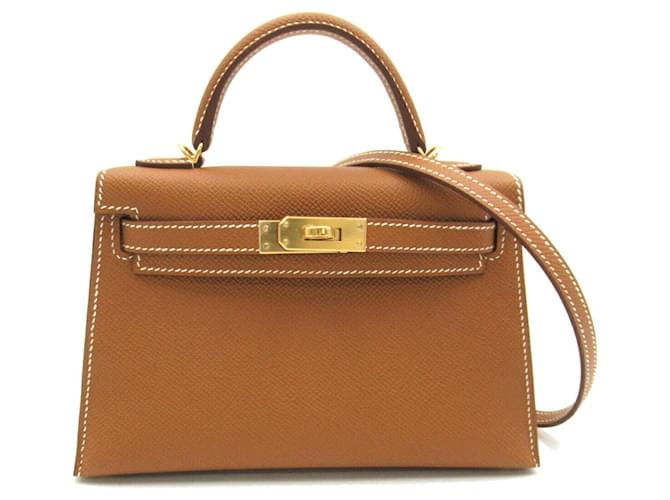 Hermès Kelly Brown Leather  ref.1538193