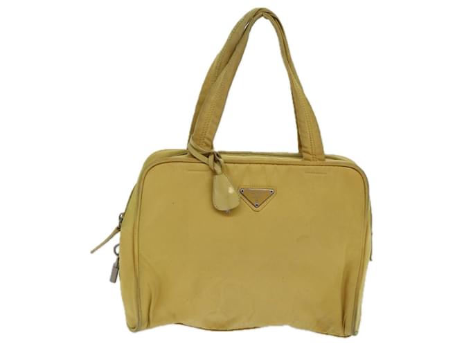 Prada Tessuto Yellow Synthetic  ref.1538203