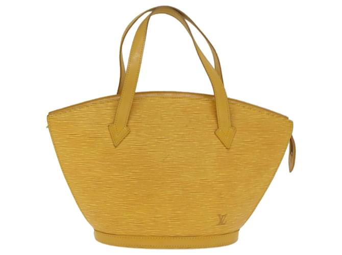 Louis Vuitton Saint Jacques Amarillo Cuero  ref.1538222