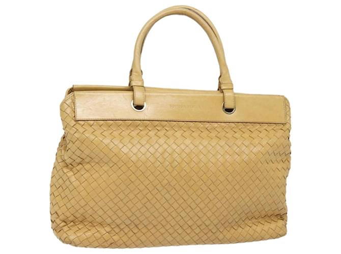 Bottega Veneta Intrecciato Beige Cuero  ref.1538252