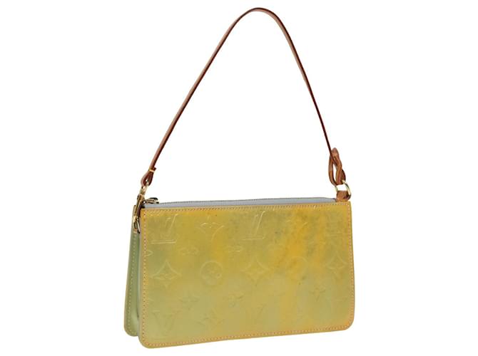 Louis Vuitton Lexington Yellow Patent leather  ref.1538263