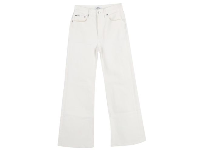 Jeans de pierna ancha Polo Ralph Lauren en algodón blanco