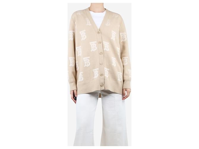 Burberry カーディガン モノグラム Sサイズ Burberry カーディガン モノグラム Sサイズ