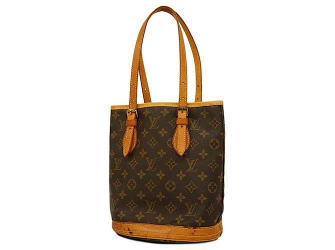 Sac à main Monogram Bucket PM de Louis Vuitton Marron  ref.1538977