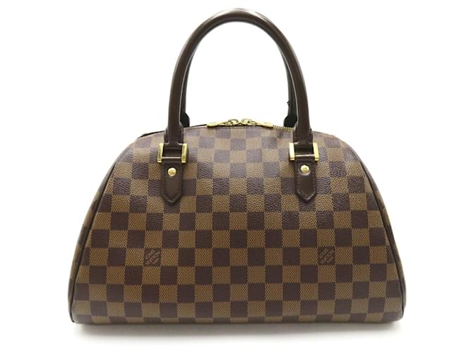 Sac à main Louis Vuitton Rivera MM Toile Marron Damier ebène  ref.1539023