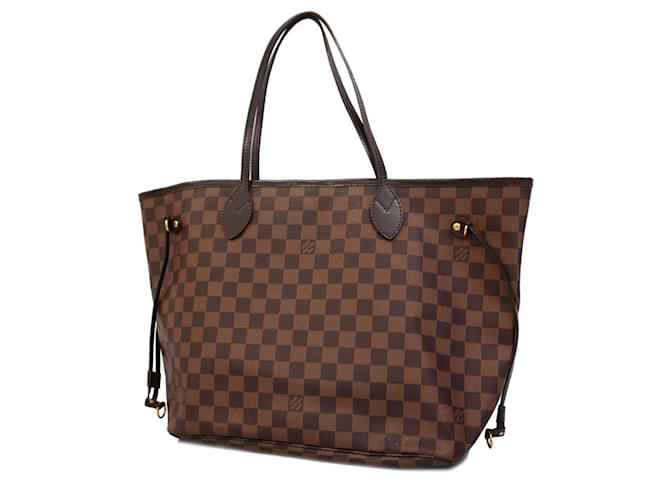 Sac à main Louis Vuitton Damier Neverfull MM Damier ebène  ref.1539029