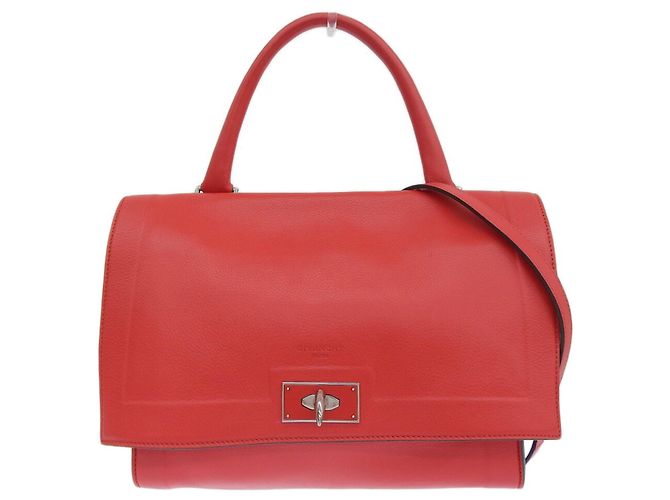 Borsa Givenchy Shark Medium rossa Rosso 