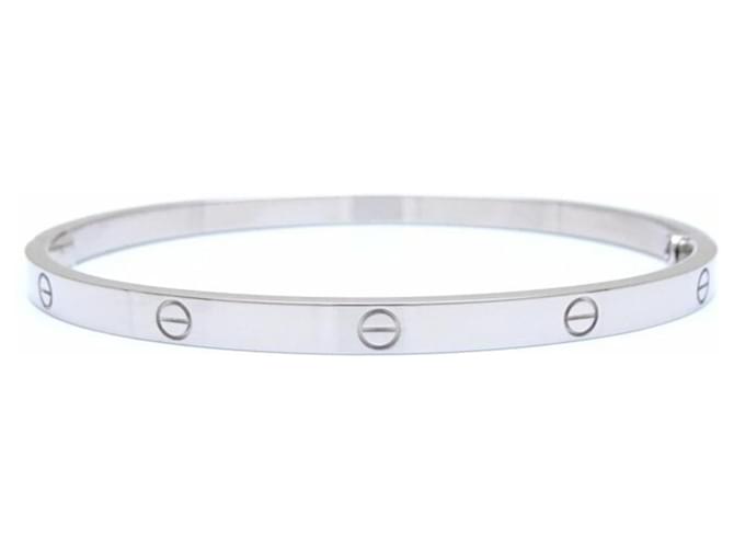 Cartier Love Charm Bracelet in White Gold  ref.1539137