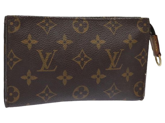 LOUIS VUITTON Monogram Bucket PM Pouch Accessory Pouch LV Auth fm3605