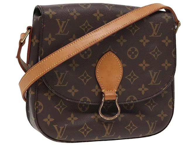 LOUIS VUITTON Monogram Saint Cloud GM Shoulder Bag M51242 LV Auth yk13842 Cloth  ref.1539346