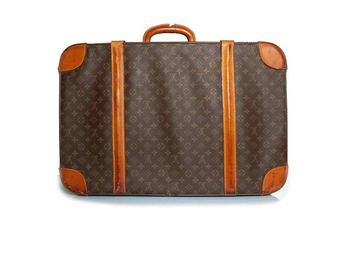 Louis Vuitton, monogram soft canvas trunk Brown