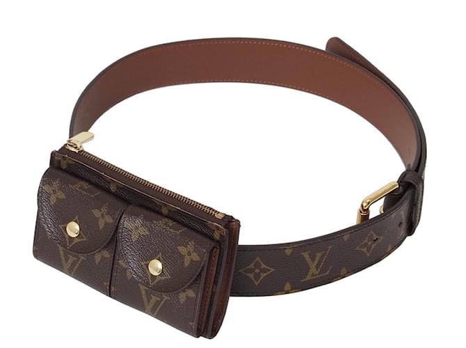 Bolsa Pochette Santur Louis Vuitton Monograma Couro envernizado  ref.1539699