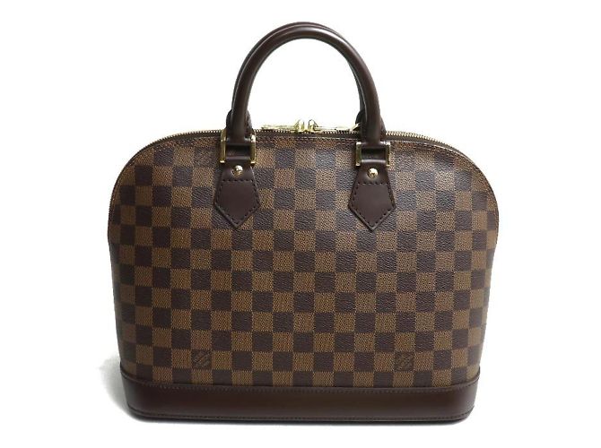 Bolsa Alma Louis Vuitton Marrom