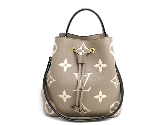 Néonoé Bolso de Hombro 2Way NeoNoe MM de Louis Vuitton Gris Lienzo  ref.1539779