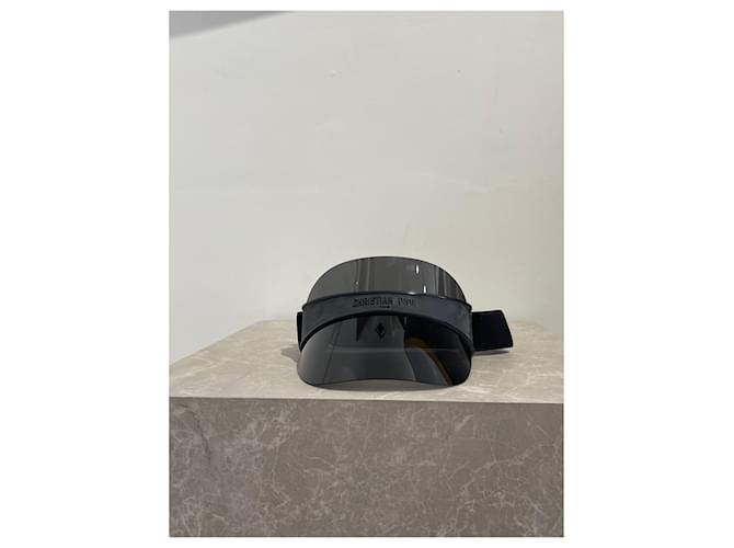 DIOR Chapeaux T.International M Plastique Noir  ref.1539811