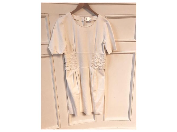 Chloé CHLOE Vestidos T.Internacional M Algodón Blanco