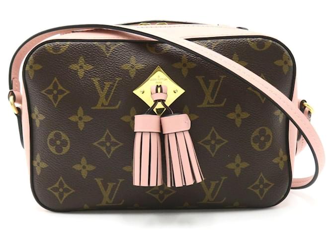 Louis Vuitton Saintonge Castaño Lienzo  ref.1539977