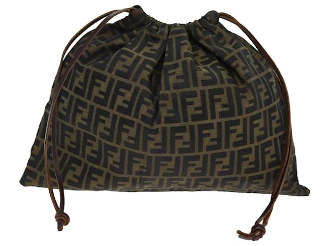 Fendi Zucca Brown Cloth  ref.1539997