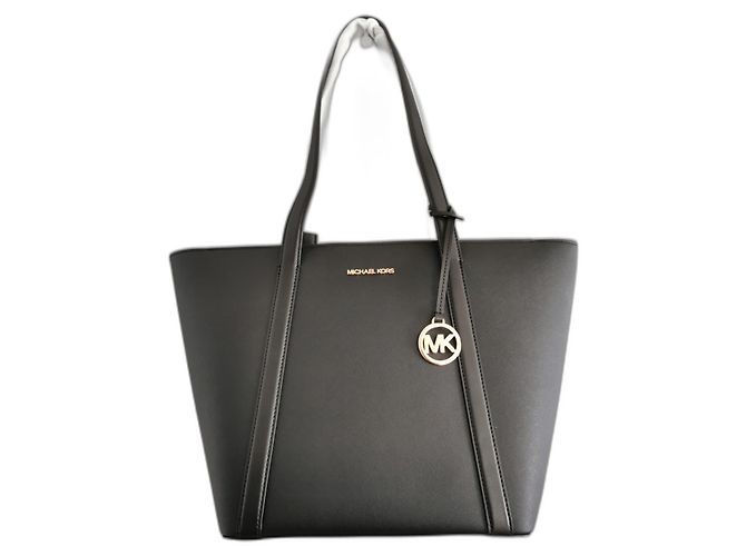Bolsa tote grande preta Michael Kors Preto