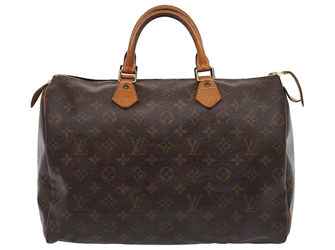 Louis Vuitton Speedy 35 Toile Marron  ref.1540078