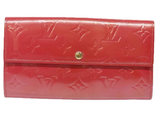 Louis Vuitton Sarah Cuir vernis Rouge  ref.1540152