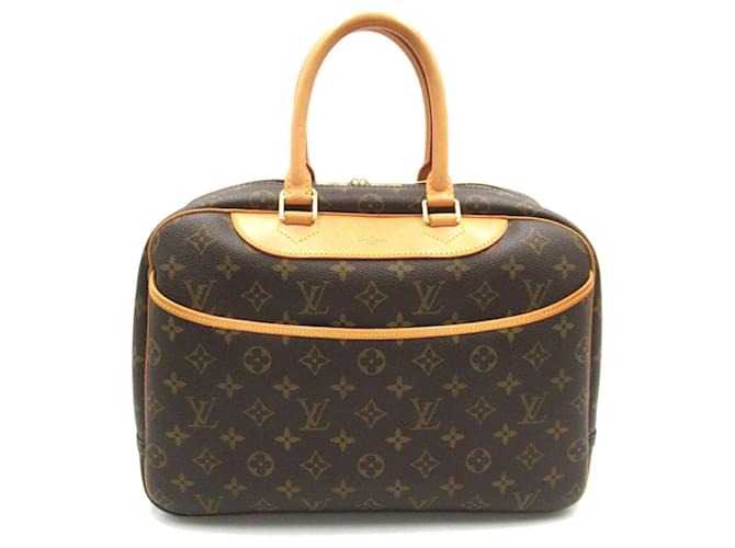 Louis Vuitton Deauville Brown Cloth  ref.1540181