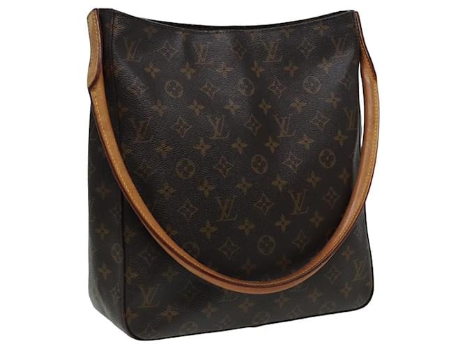 Louis Vuitton Looping Brown Cloth  ref.1540187