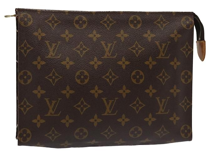 Louis Vuitton Poche Toilette Brown Cloth  ref.1540332