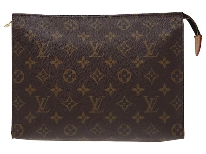 Louis Vuitton Poche Toilette Brown Cloth  ref.1540333