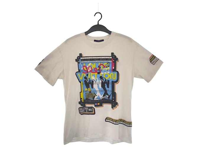 Louis Vuitton Jazz Flyer Cotton T-Shirt XL  ref.1542061