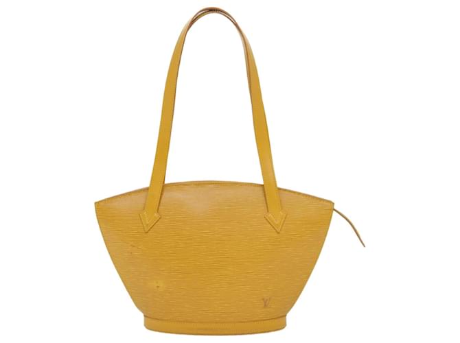 Louis Vuitton Saint Jacques Amarillo Cuero  ref.1542329