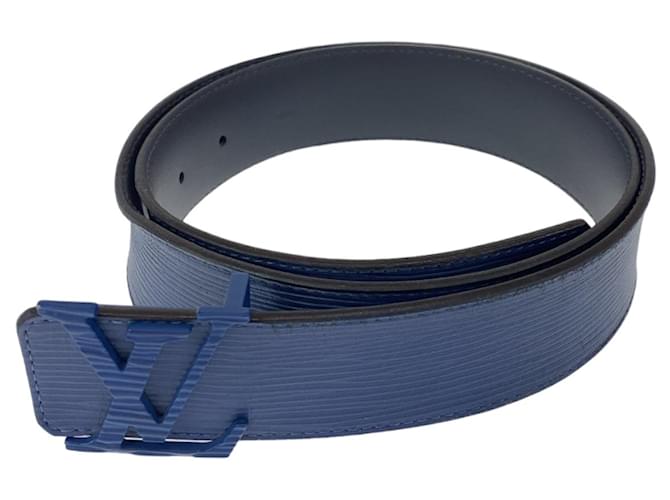 Louis Vuitton Epi Leather Belt M0035 Blue  ref.1542408
