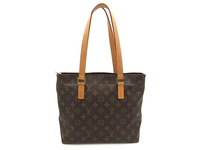 Louis Vuitton Cabas Piano Brown Cloth  ref.1542441