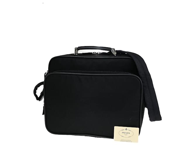 Prada Tessuto Negro Sintético  ref.1542788