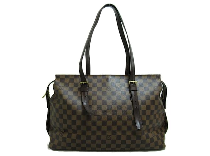 Louis Vuitton Chelsea Braun Leinwand  ref.1542815