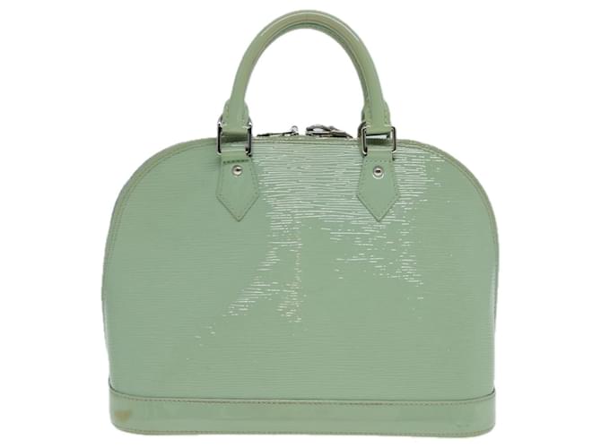 Louis Vuitton Alma Verde Couro  ref.1542906