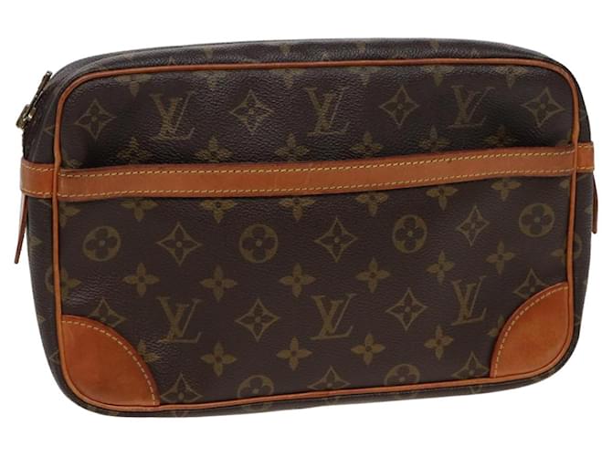 Louis Vuitton Compiegne 28 Brown Cloth  ref.1542911