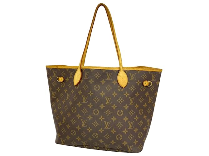 Louis Vuitton Neverfull MM Toile Marron  ref.1542913